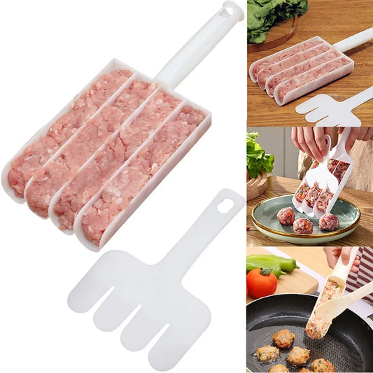 Creative Kitchen Three Four Rice-meat Dumplings Maker Fish Ball
