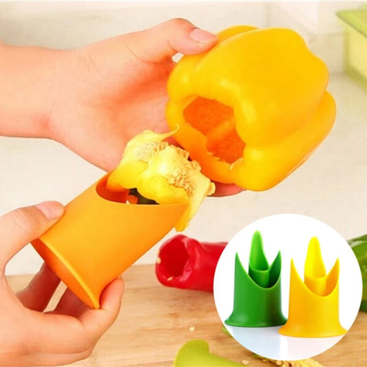 Slicer Vegetable Cutter Random Pepper Fruit Tools Cooking Device 2pcs