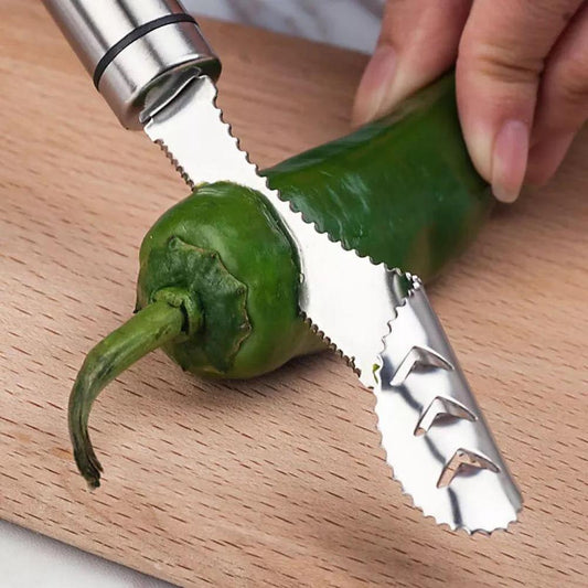 Tomato Core Remover | Vegetable Slicer | Pepper Remover | Deseeder