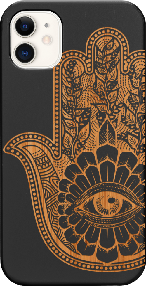 Hamsa 1 - Engraved