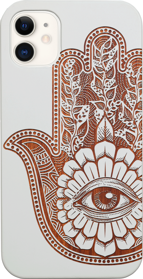 Hamsa 1 - Engraved