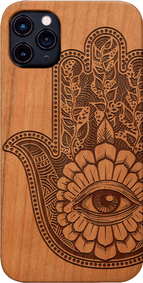 Hamsa 1 - Engraved