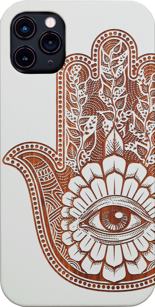 Hamsa 1 - Engraved
