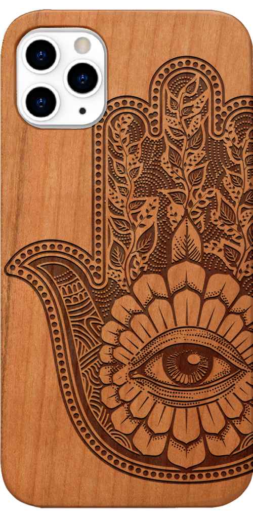 Hamsa 1 - Engraved