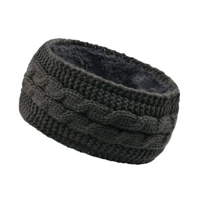 Winter Ear Headband Fleece Lined Soft Stretch for Women Gifts