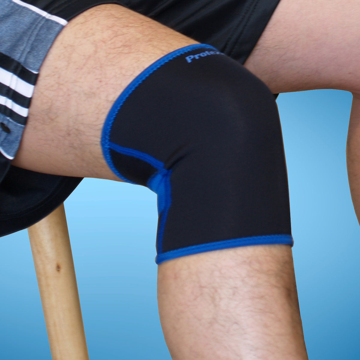 Protexx Knee Sport Support Sleeve, Black